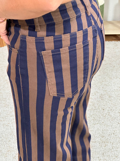 177 🗝️ Jeans Rayé