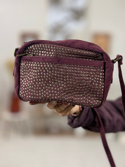 215 🗝️ Sac Clous Bordeaux