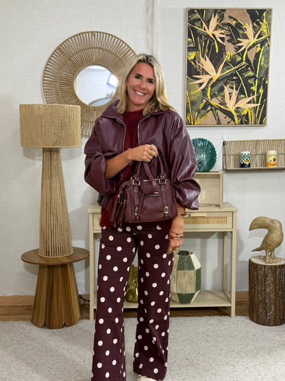 185 🗝️ Sac Inspi Bordeaux