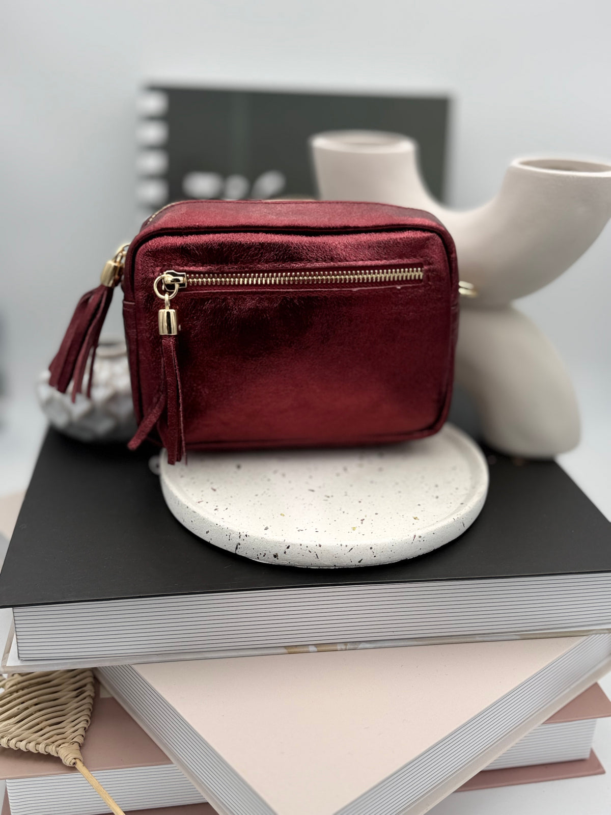 204 🗝️ Sac Cuir Irisé