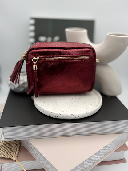 204 🗝️ Sac Cuir Irisé