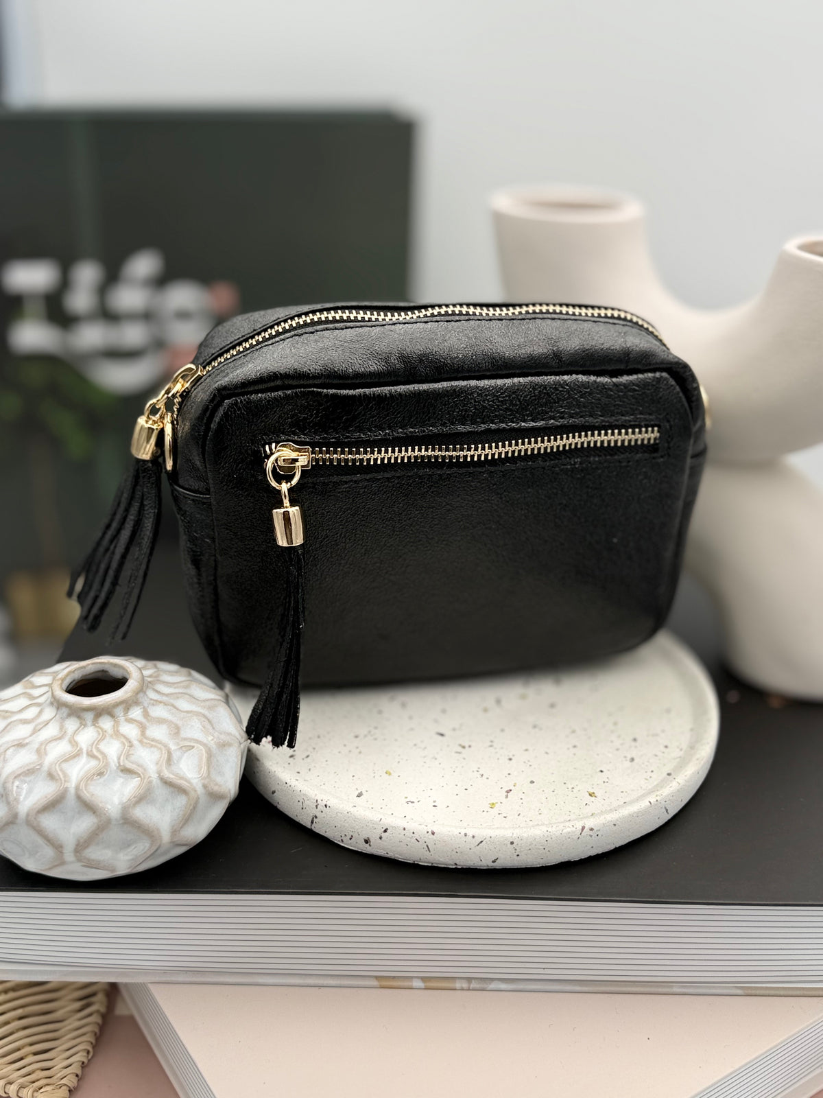 204 🗝️ Sac Cuir Irisé