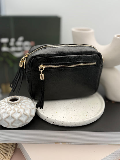 204 🗝️ Sac Cuir Irisé
