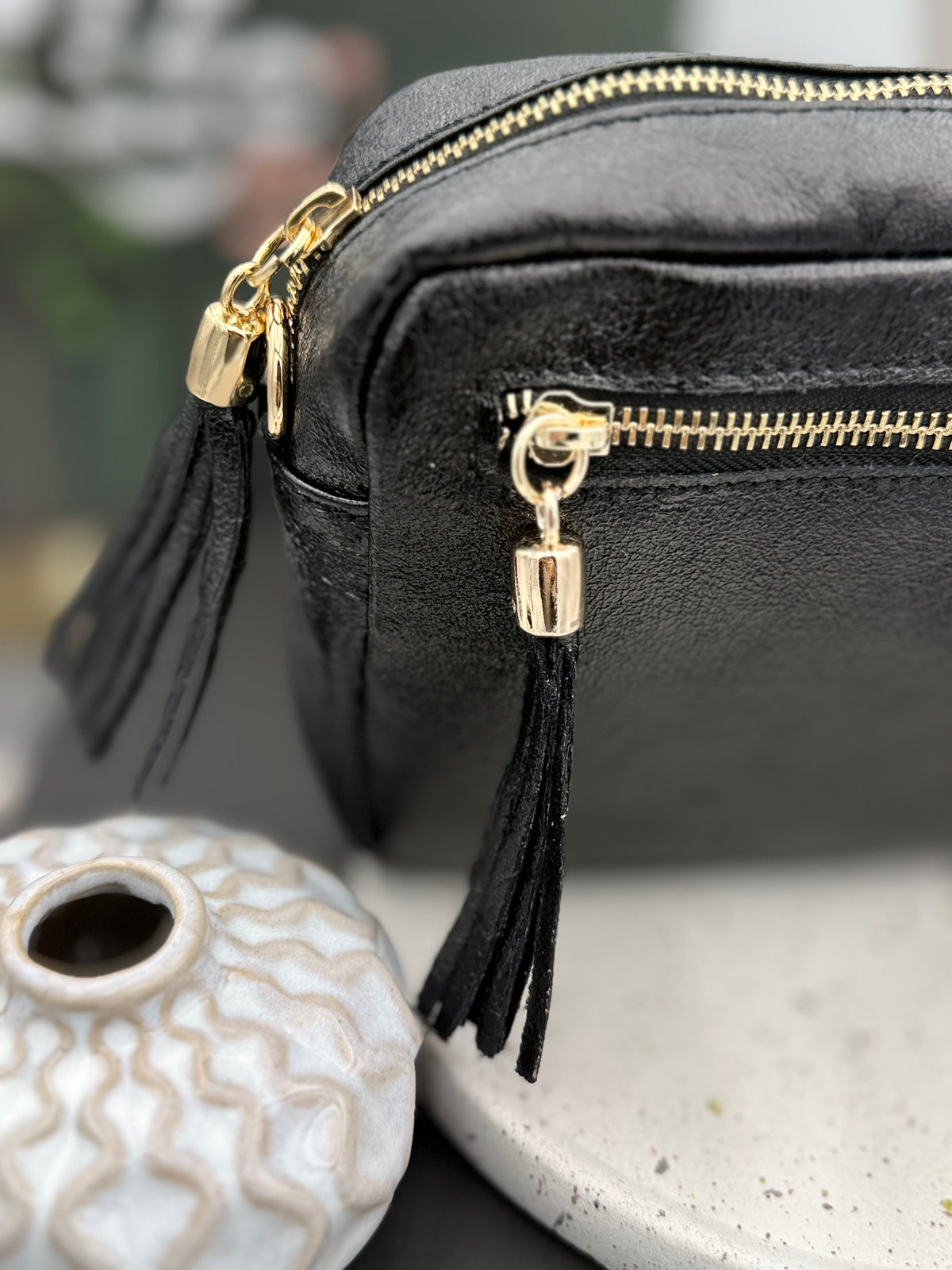 204 🗝️ Sac Cuir Irisé