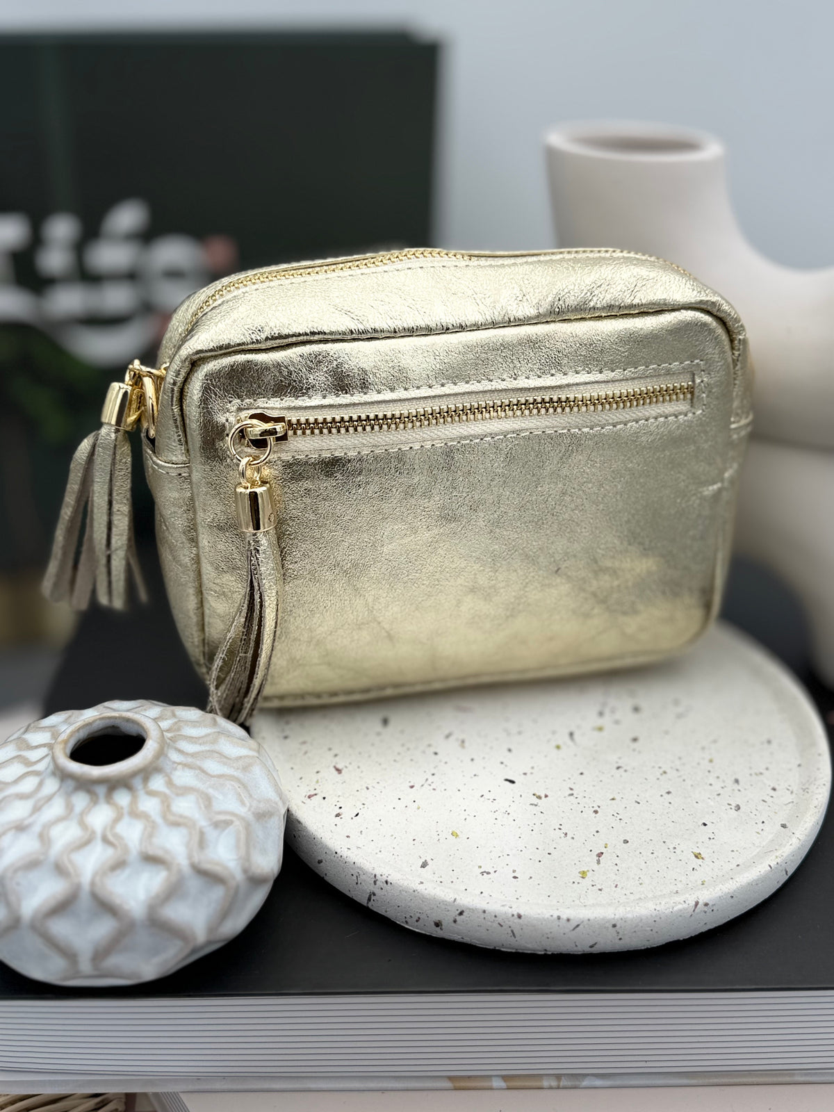 204 🗝️ Sac Cuir Irisé