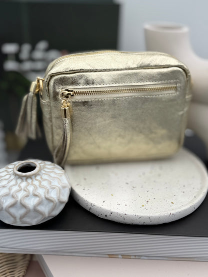 204 🗝️ Sac Cuir Irisé