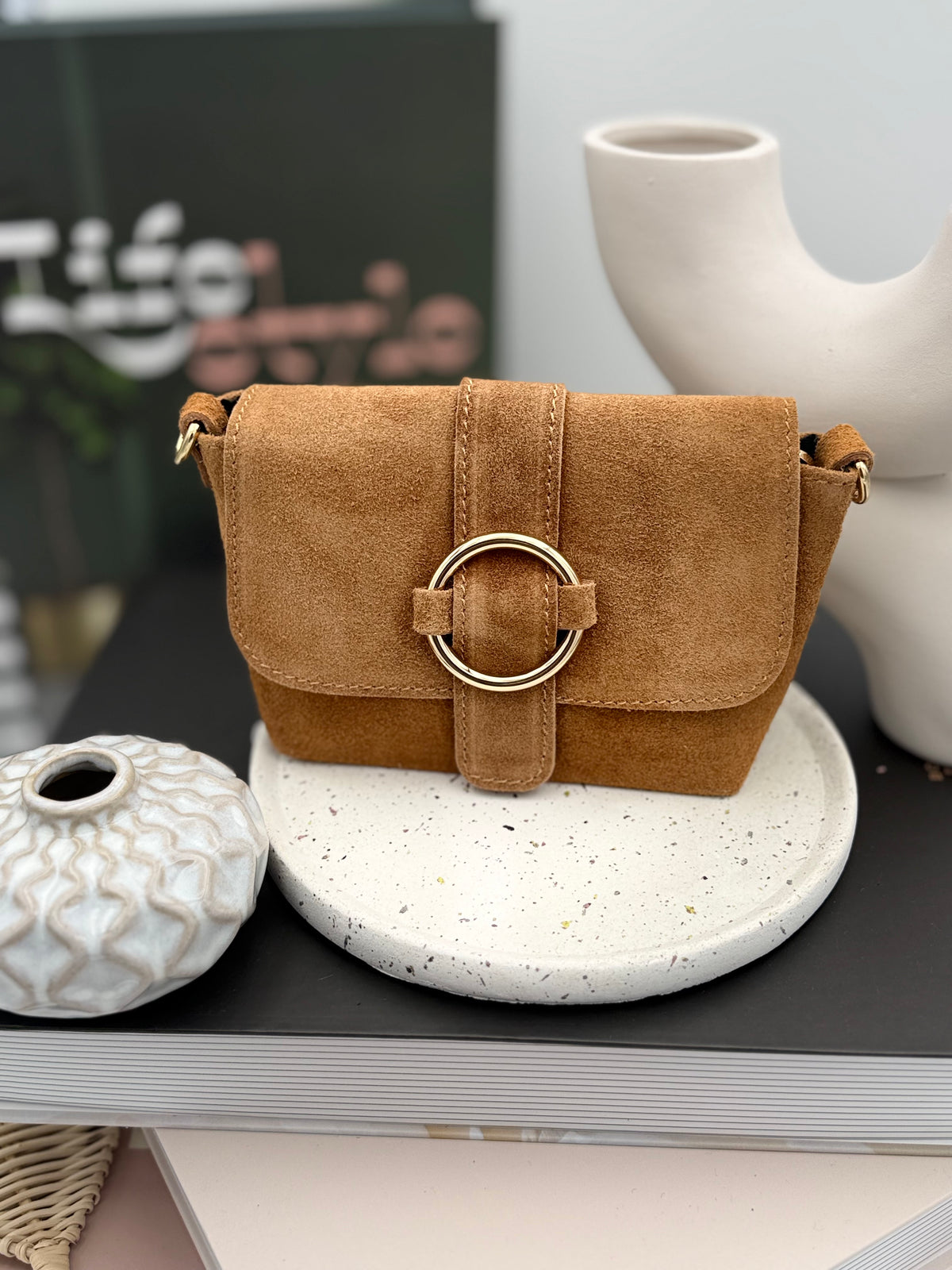 203 🗝️ Sac Cuir Boucle