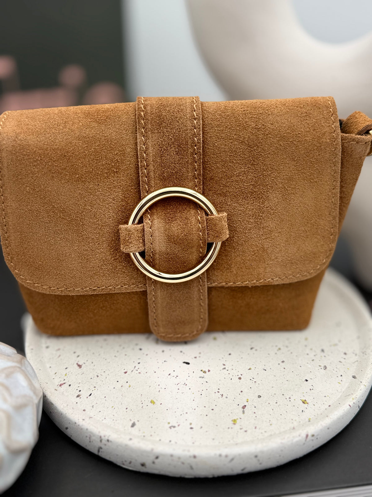 203 🗝️ Sac Cuir Boucle