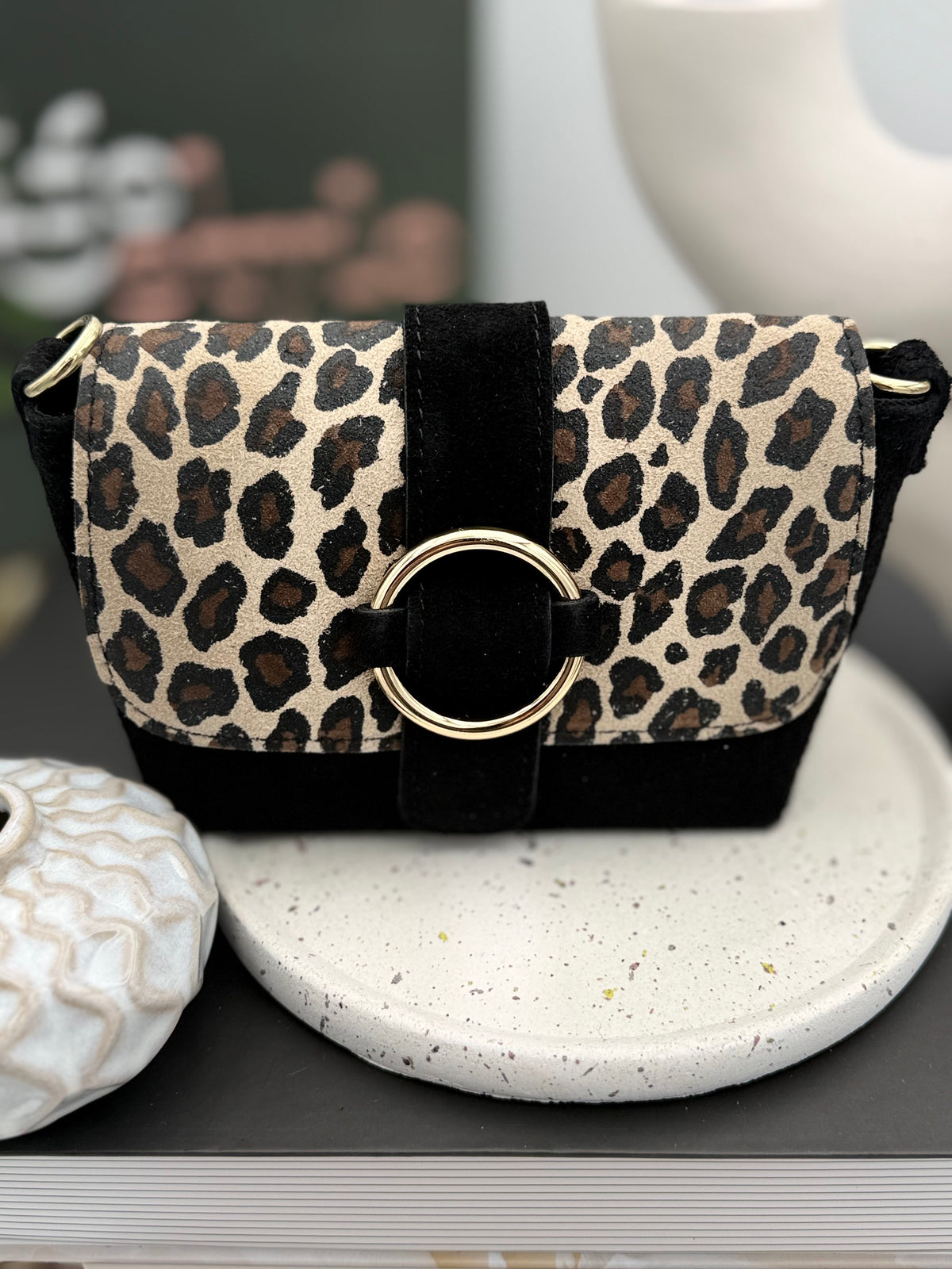 203 🗝️ Sac Cuir Boucle