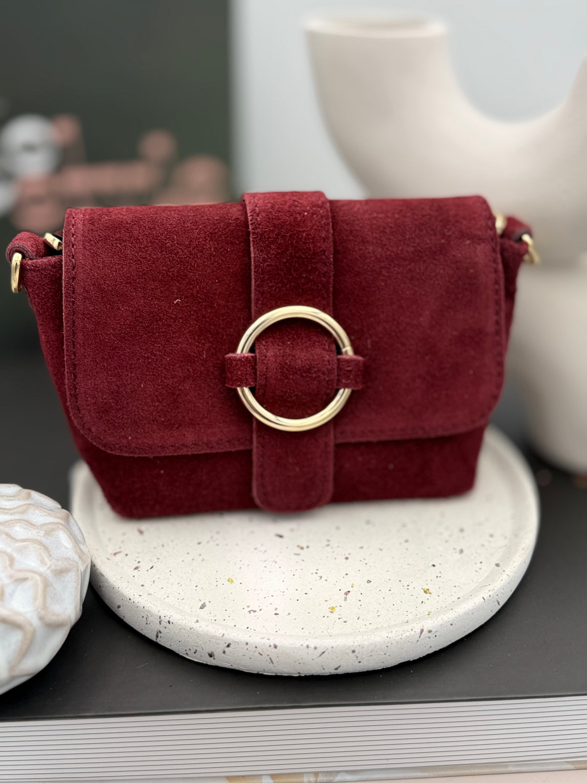 203 🗝️ Sac Cuir Boucle