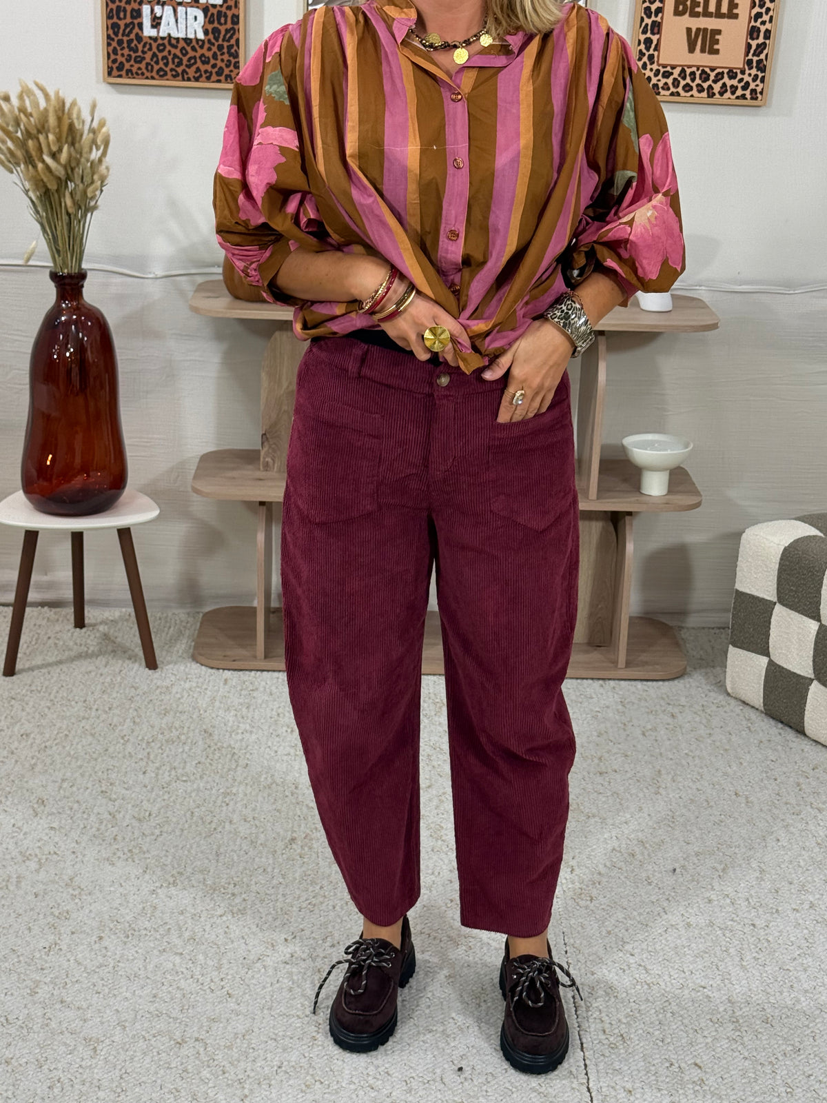 202 🗝️ Pantalon Velours
