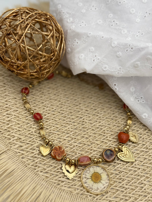 25 🍋 Collier Marguerite