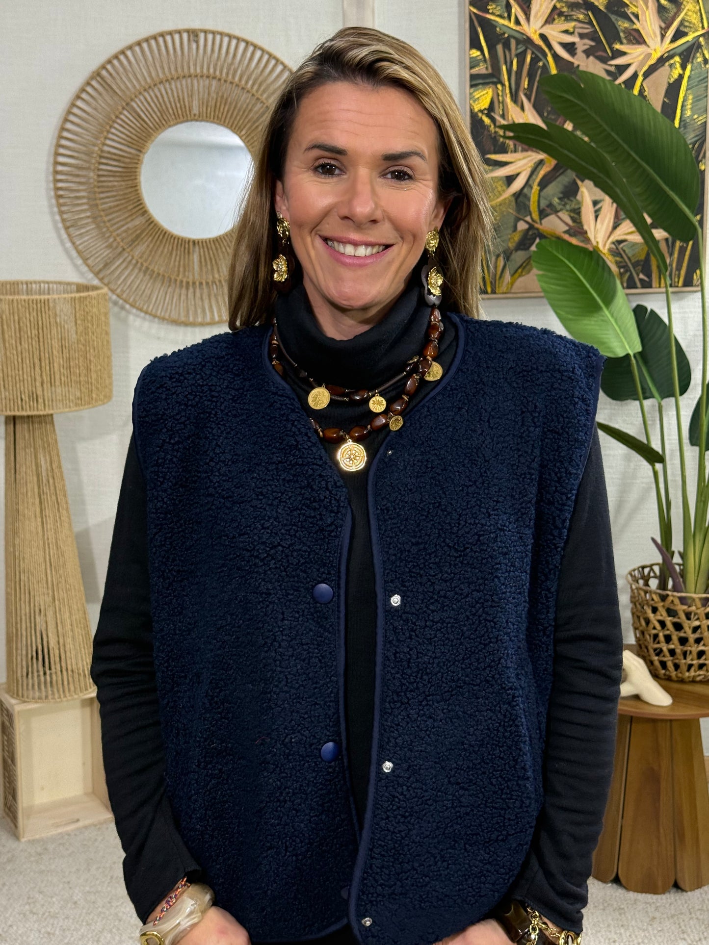 496 🖤Sans manche Sherpa