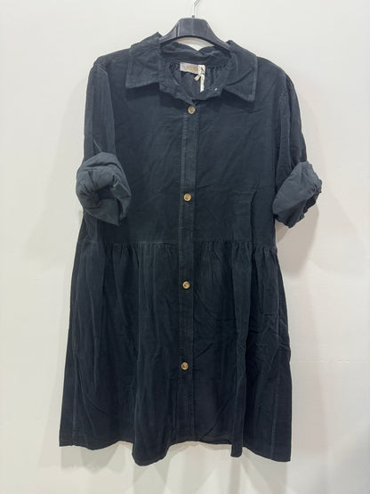 516 🖤 Robe Velours Bouton