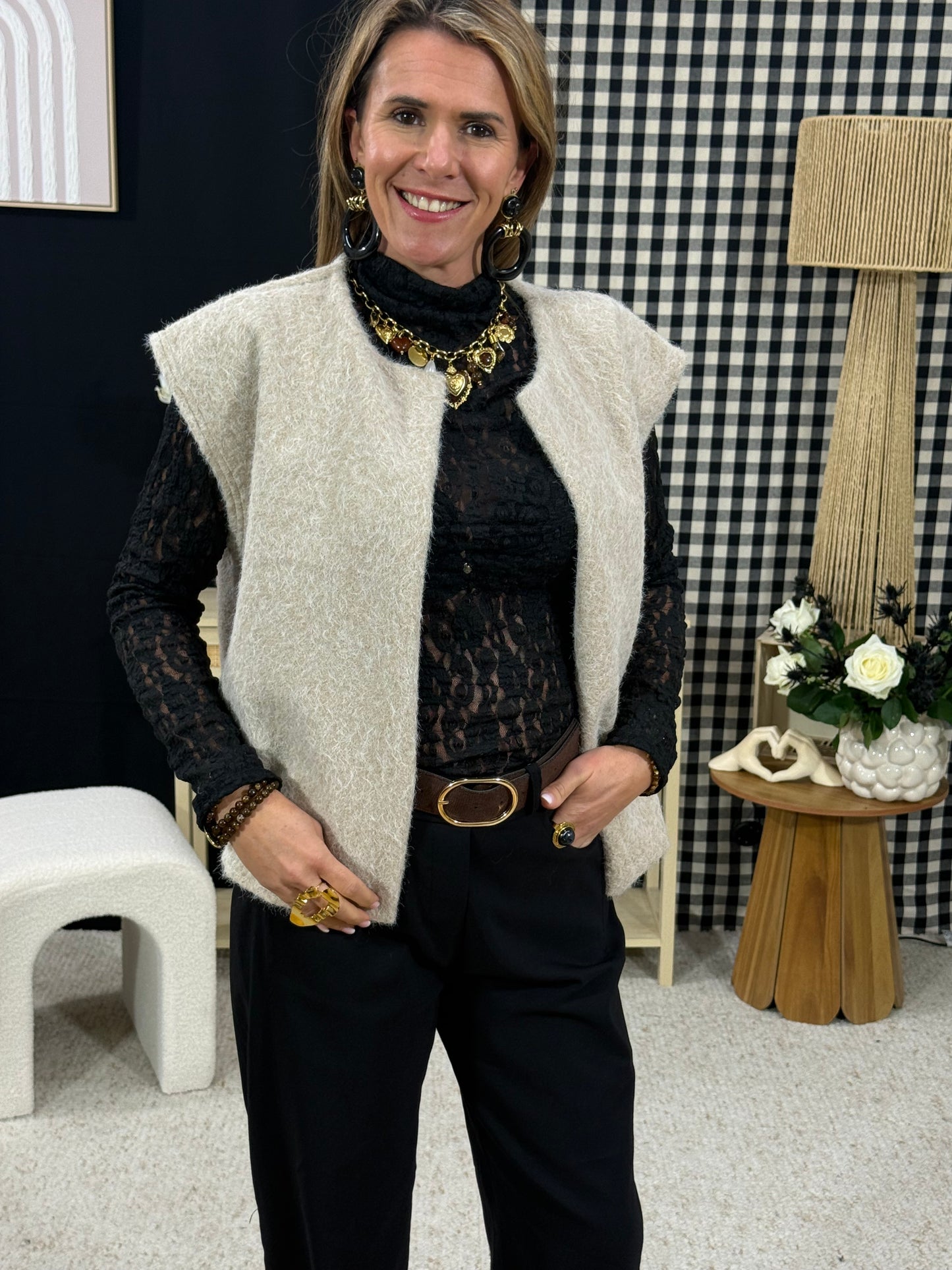 524 🖤 Gilet Laineux