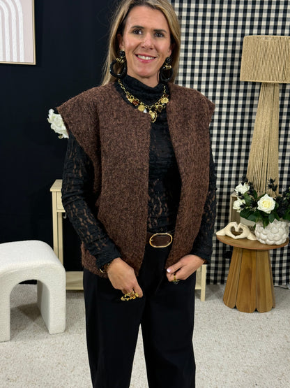 524 🖤 Gilet Laineux