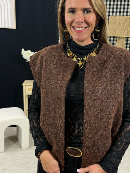 524 🖤 Gilet Laineux