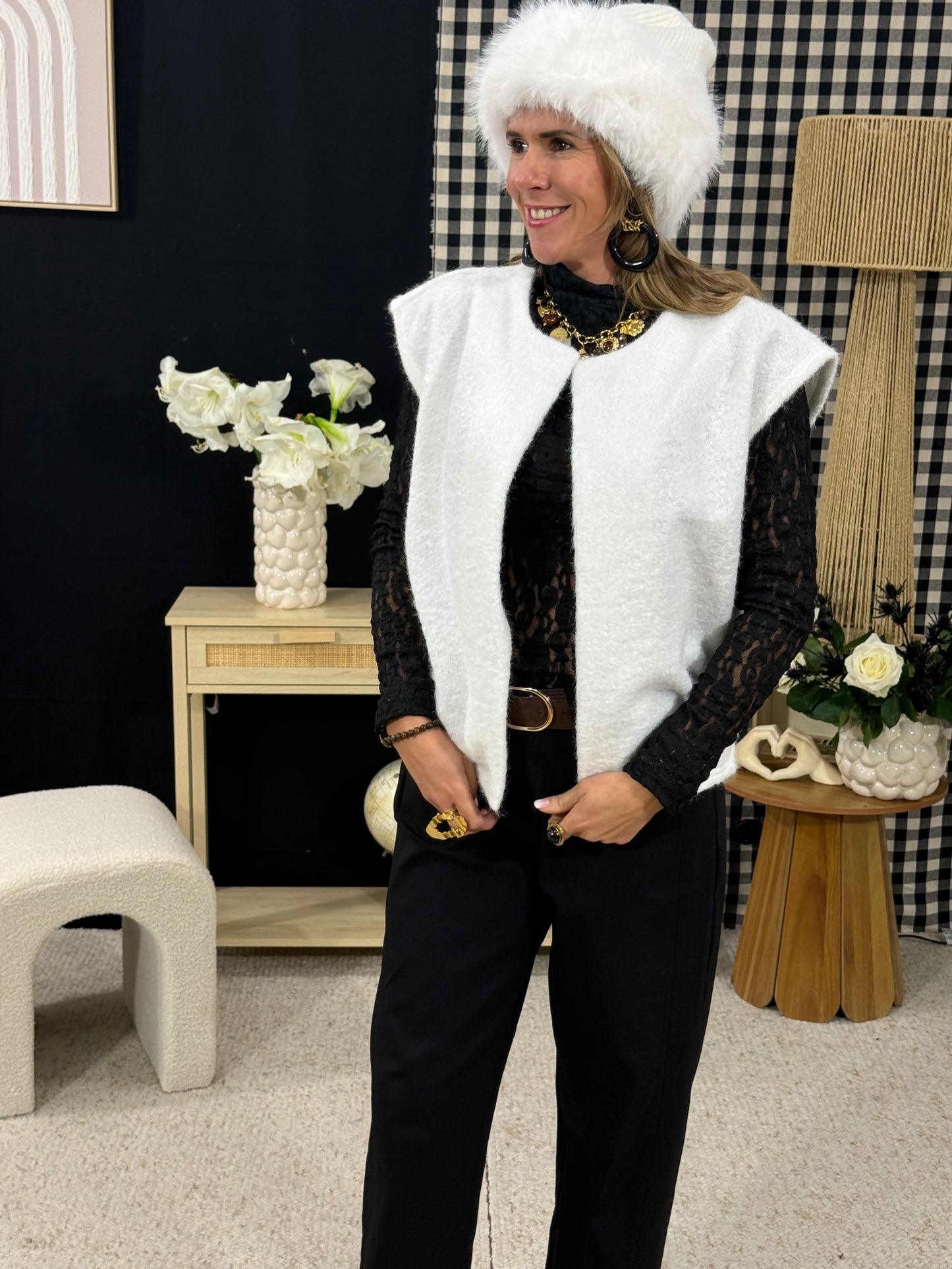 524 🖤 Gilet Laineux