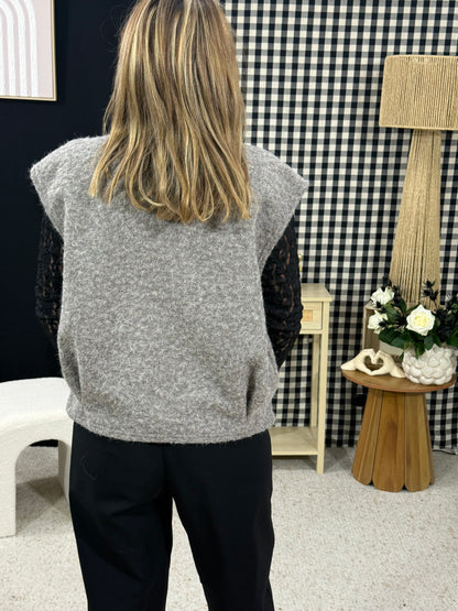 524 🖤 Gilet Laineux