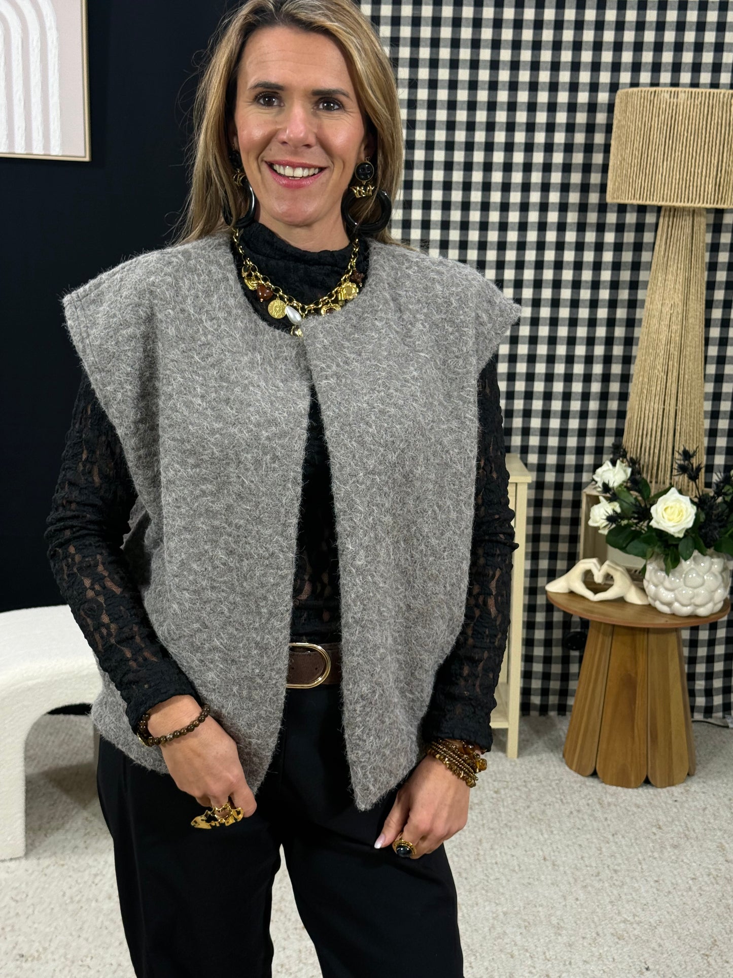 524 🖤 Gilet Laineux