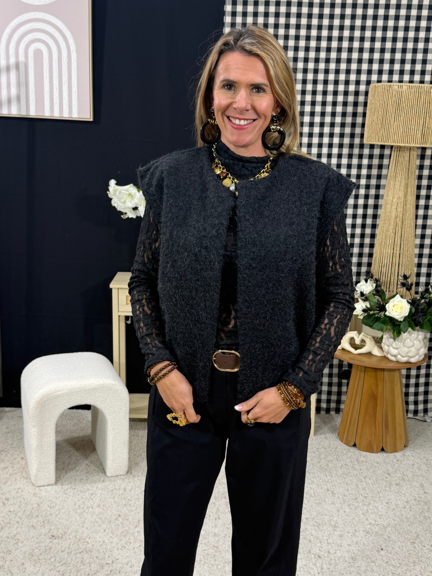 524 🖤 Gilet Laineux