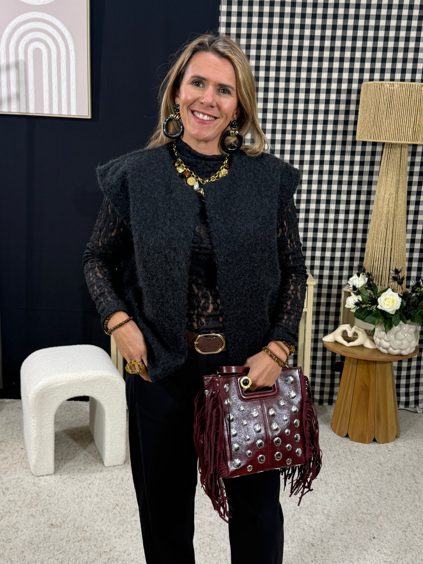 524 🖤 Gilet Laineux