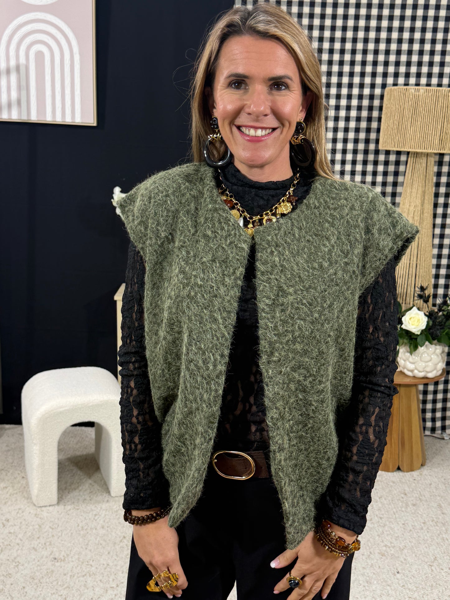 524 🖤 Gilet Laineux