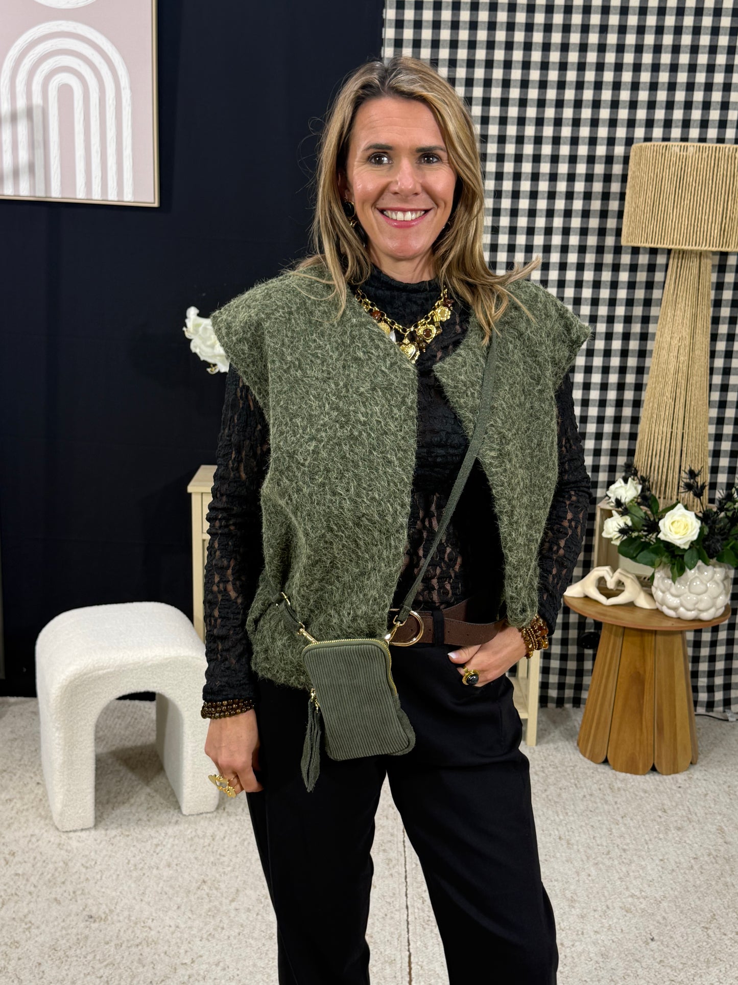 524 🖤 Gilet Laineux