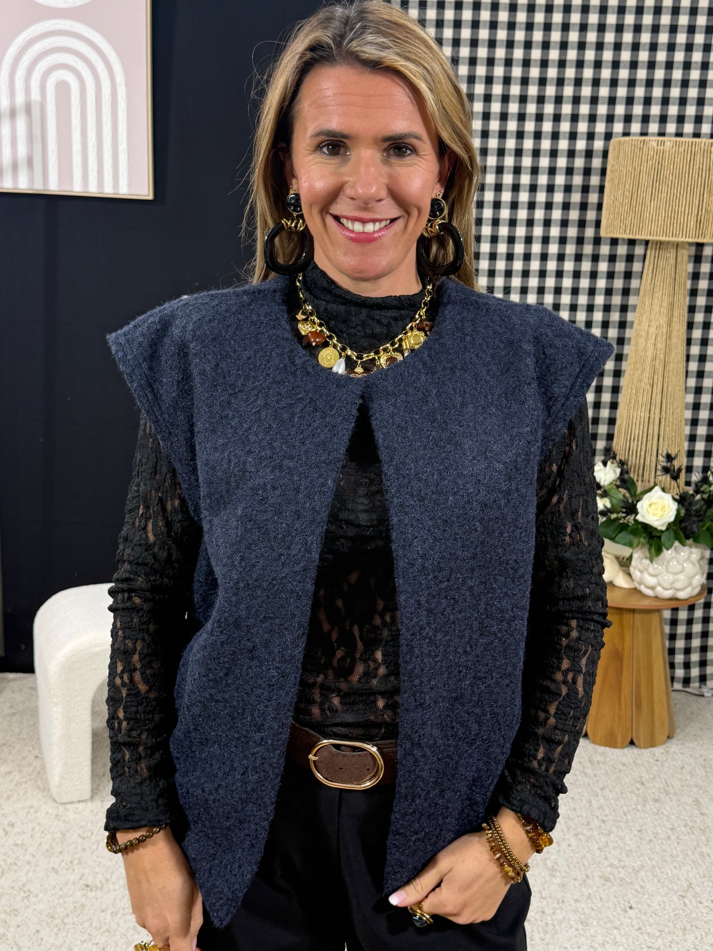 524 🖤 Gilet Laineux