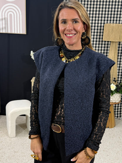 524 🖤 Gilet Laineux