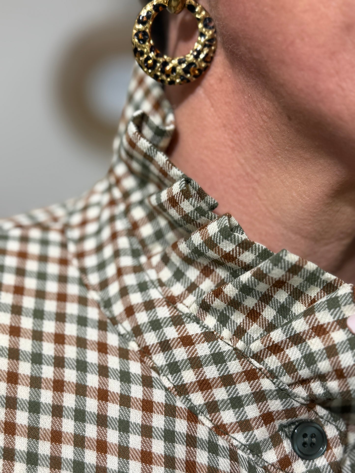 241 🖤 Chemisier Vichy