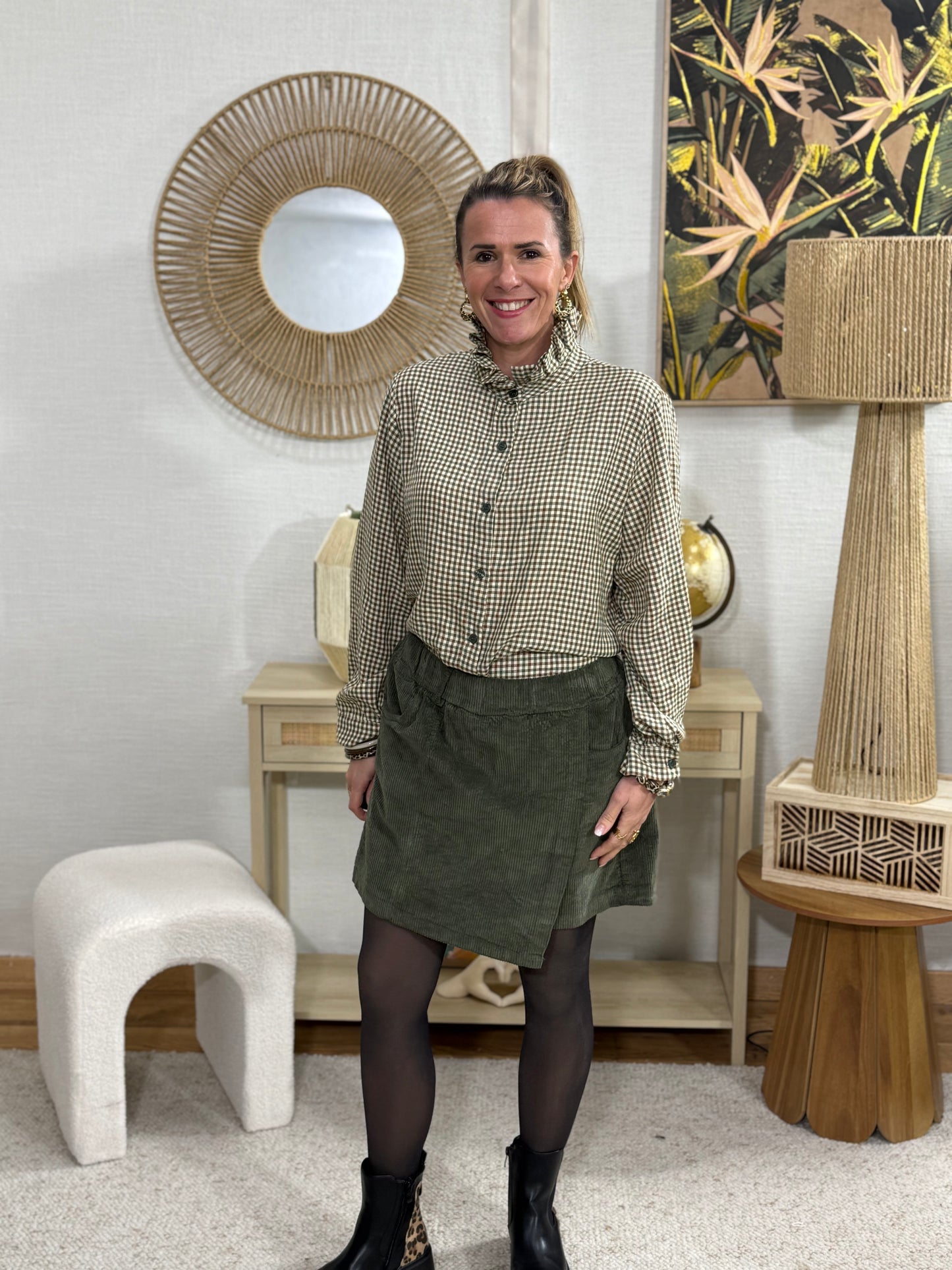 241 🖤 Chemisier Vichy