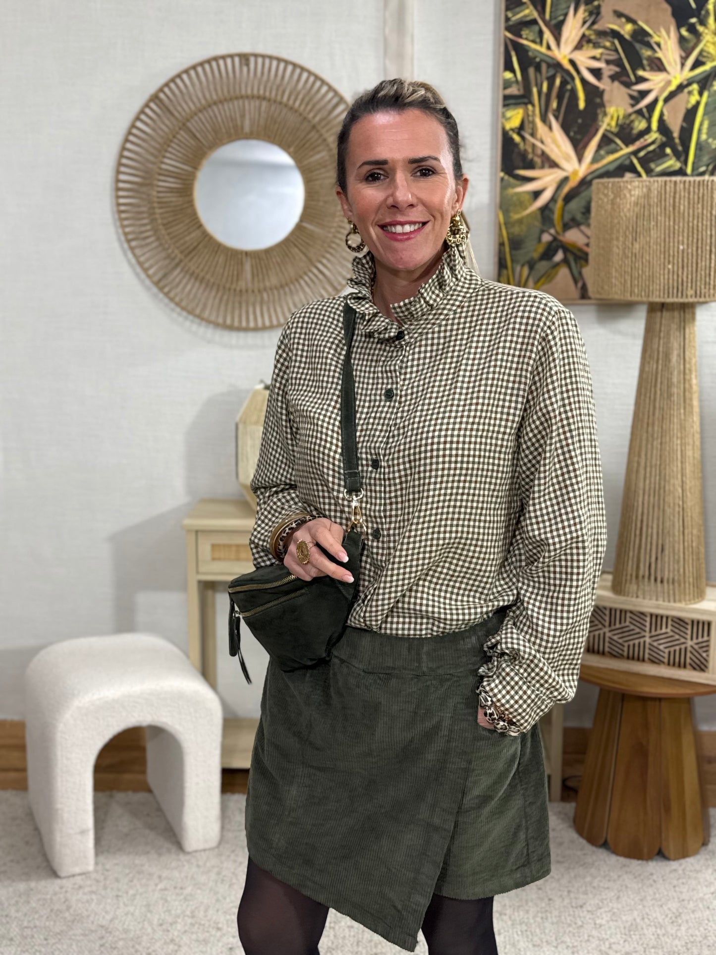 241 🖤 Chemisier Vichy