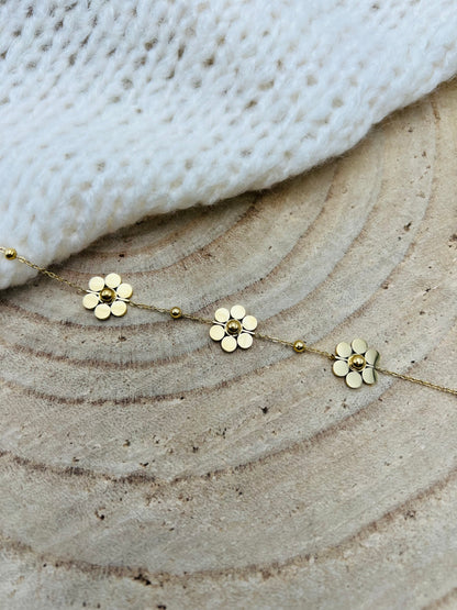 615  🛍️ Bracelet petite fleur 🌸