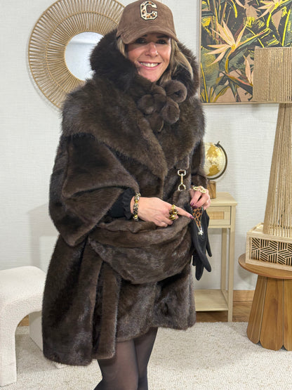 592 🎄 Poncho Tout Doux