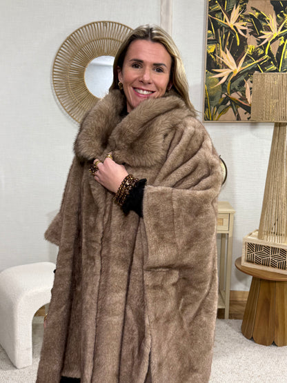 592 🎄 Poncho Tout Doux