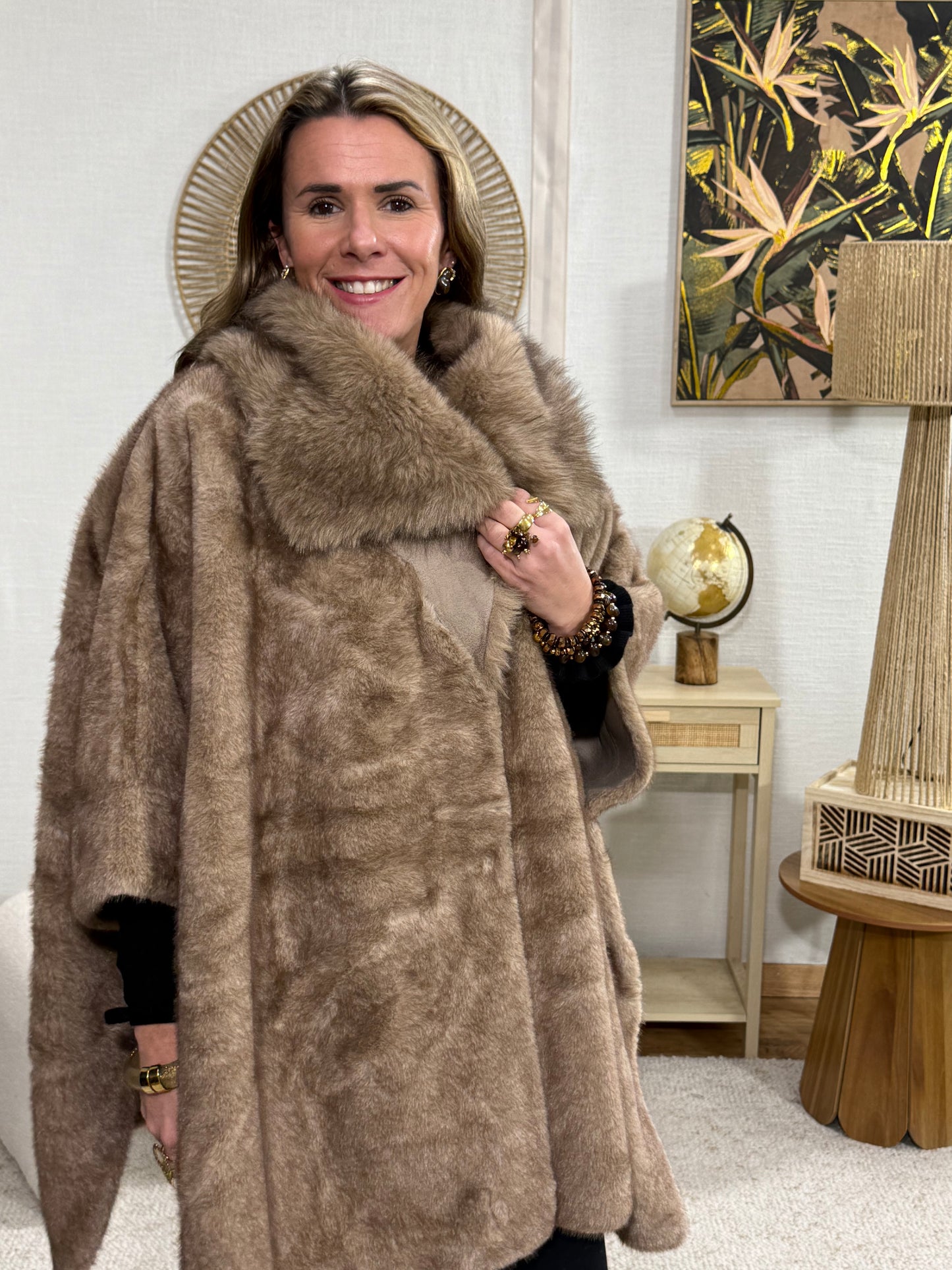 592 🎄 Poncho Tout Doux