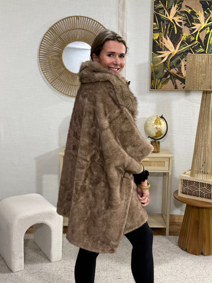 592 🎄 Poncho Tout Doux