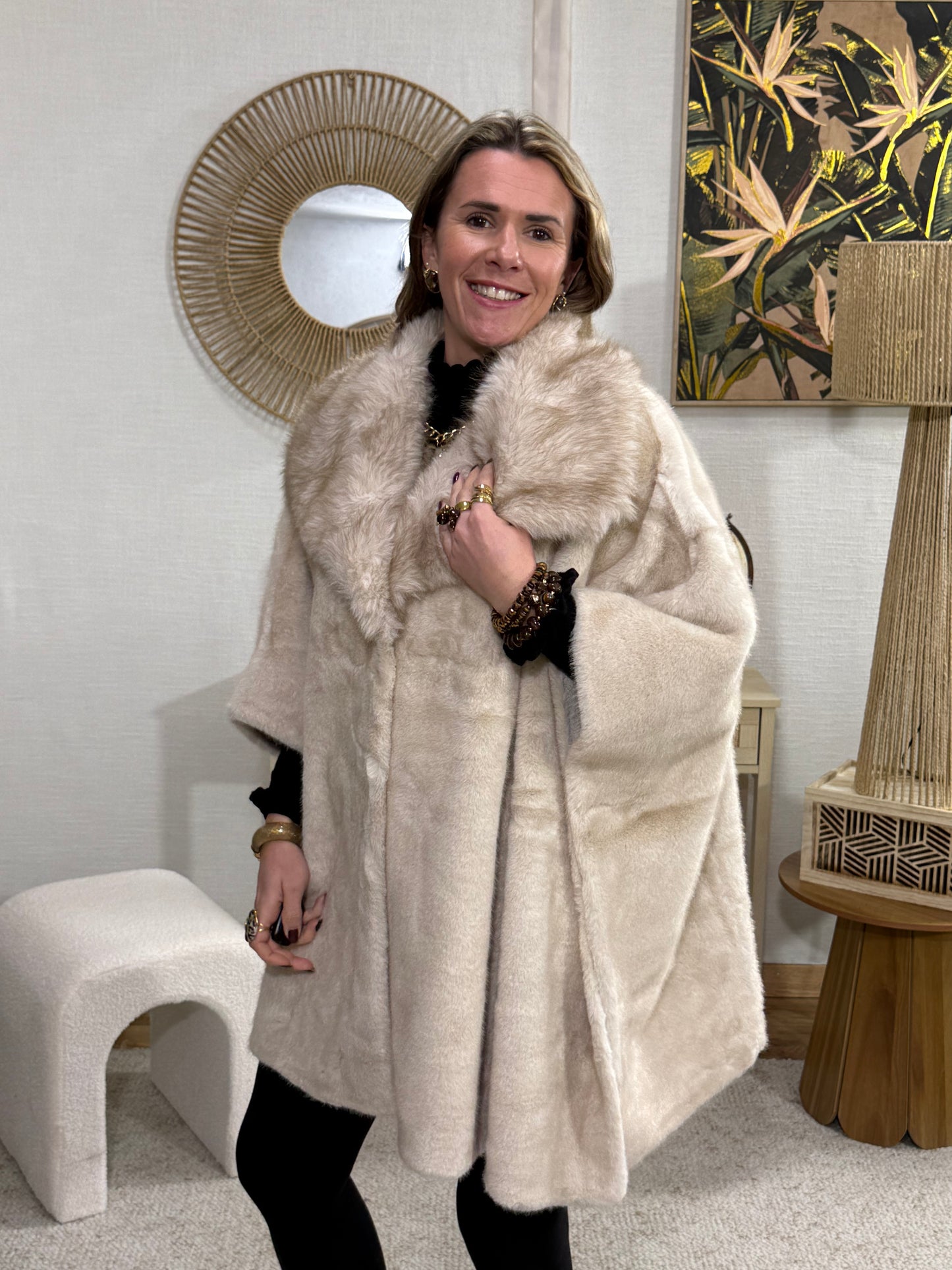 592 🎄 Poncho Tout Doux