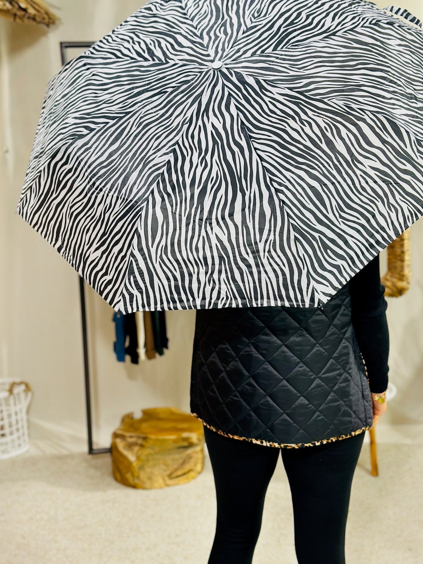 789 🛍️ Parapluie motif animalier 🐆☔️