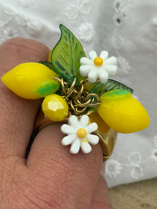 189 🍭 Bague Citron 🍋
