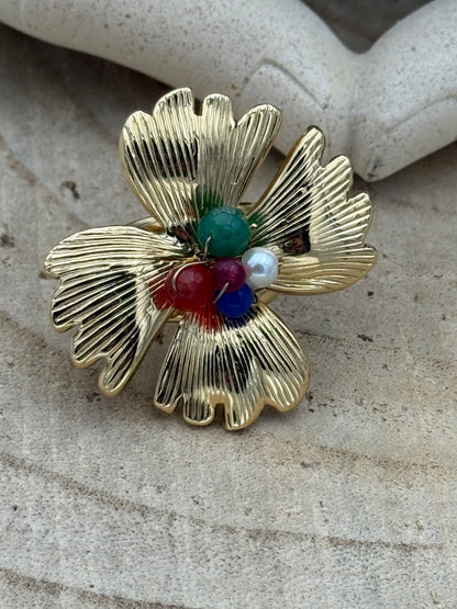 50 🍭  Bague Fleur