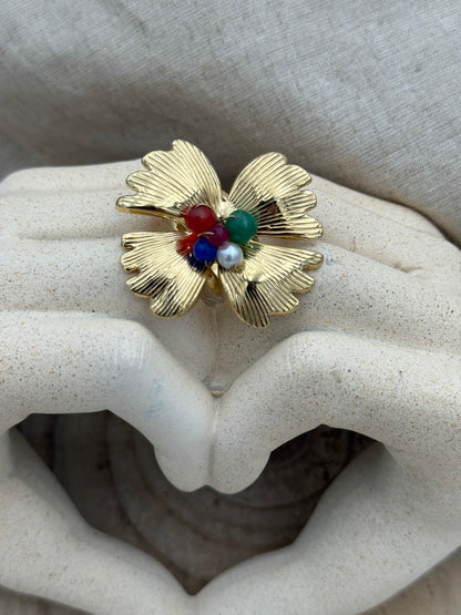 50 🍭  Bague Fleur
