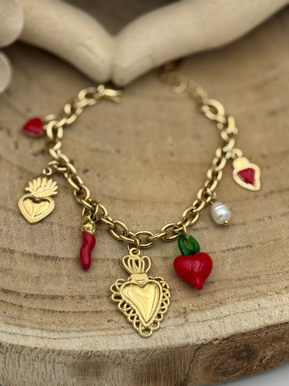 31 🍭 Bracelet Coeur Lilou