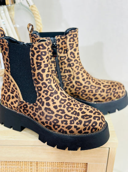 254 🛍️ BOTTINE LEOPARD