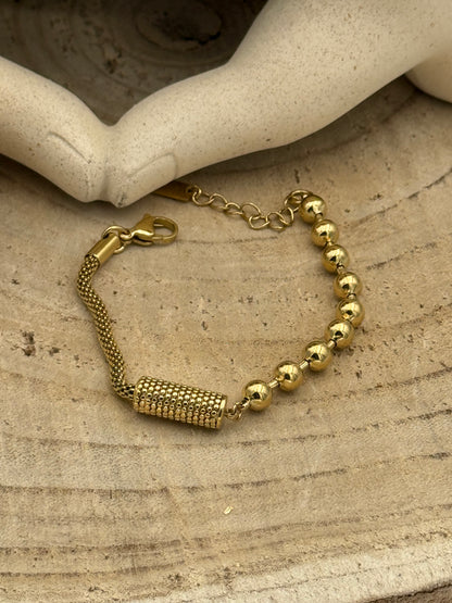 222 🍭  Bracelet Bi Maille