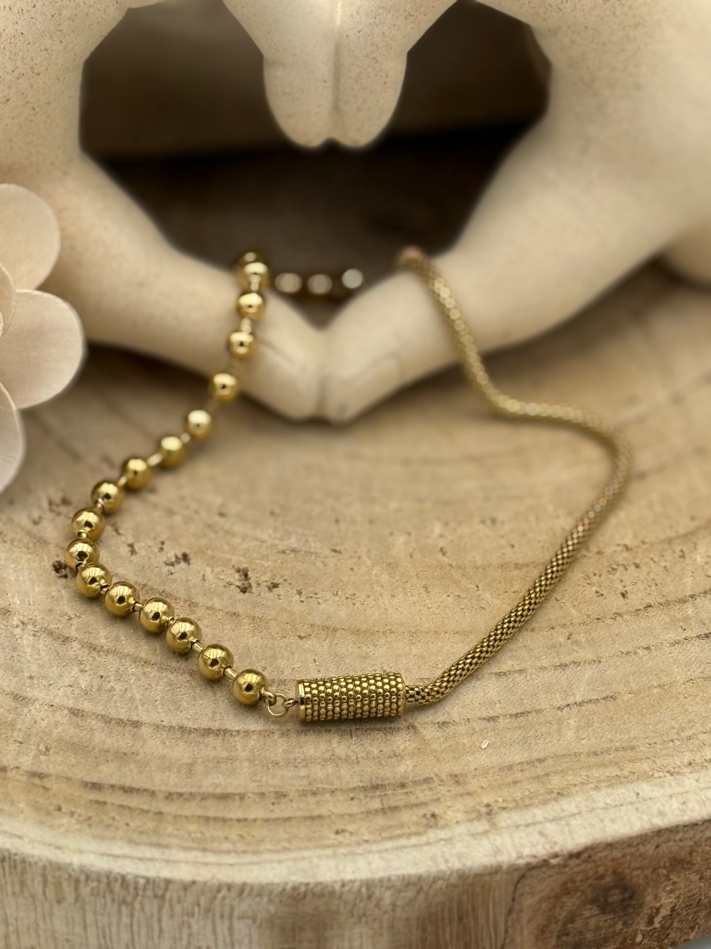 223 🍭 Collier Bi maille
