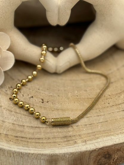 223 🍭 Collier Bi maille