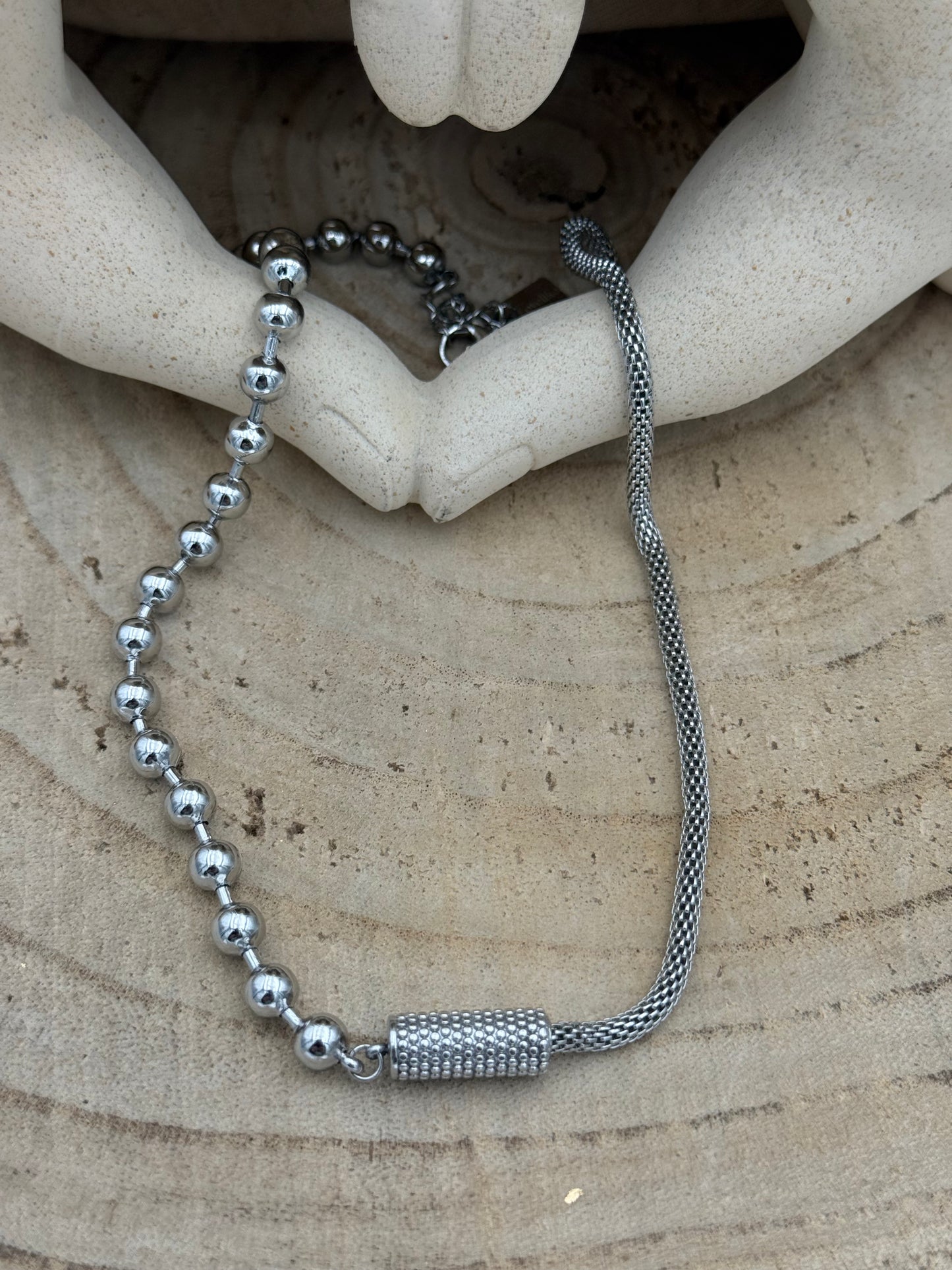 223 🍭 Collier Bi maille