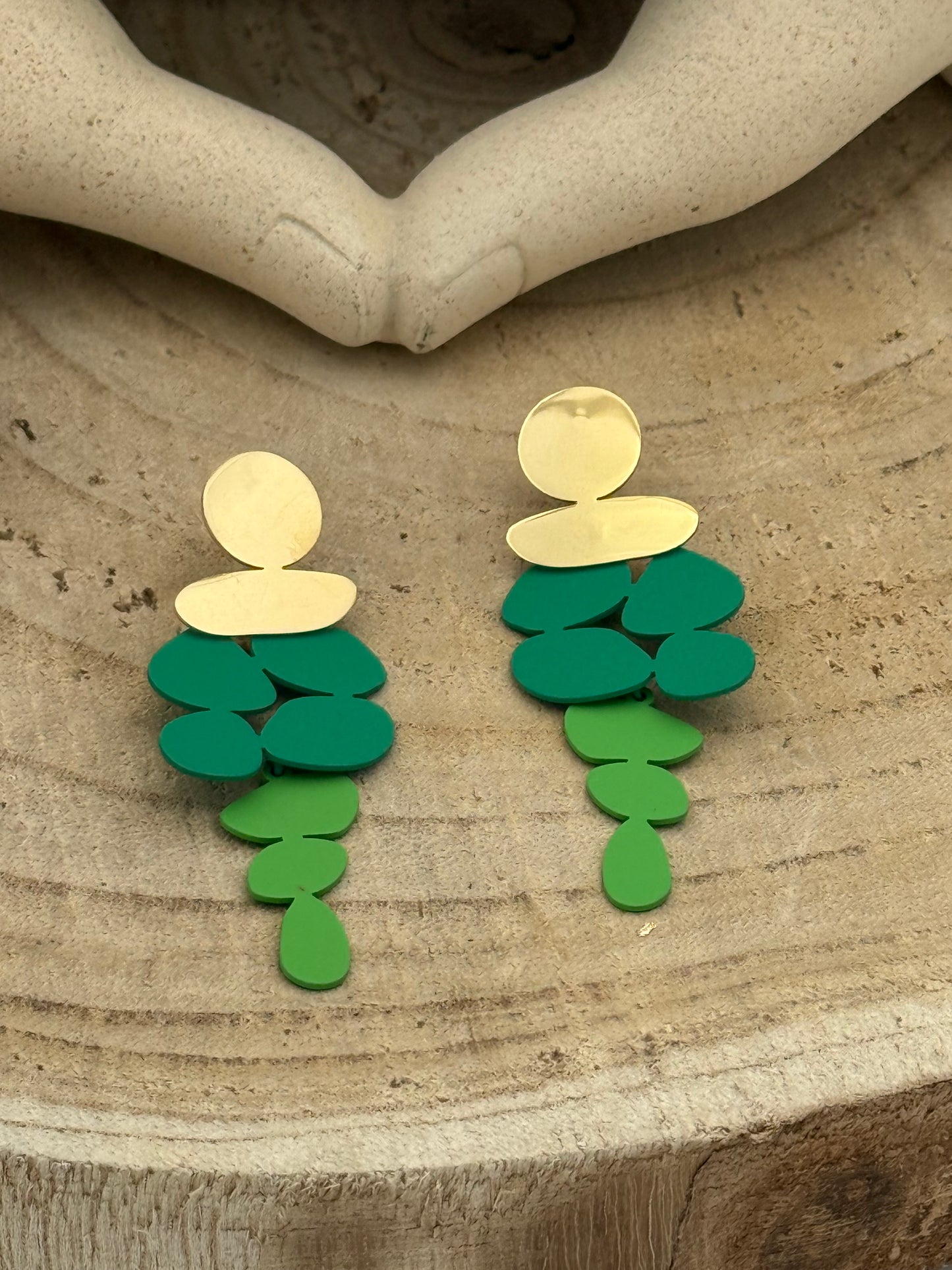 227 🍭  Boucle d'oreilles Tina
